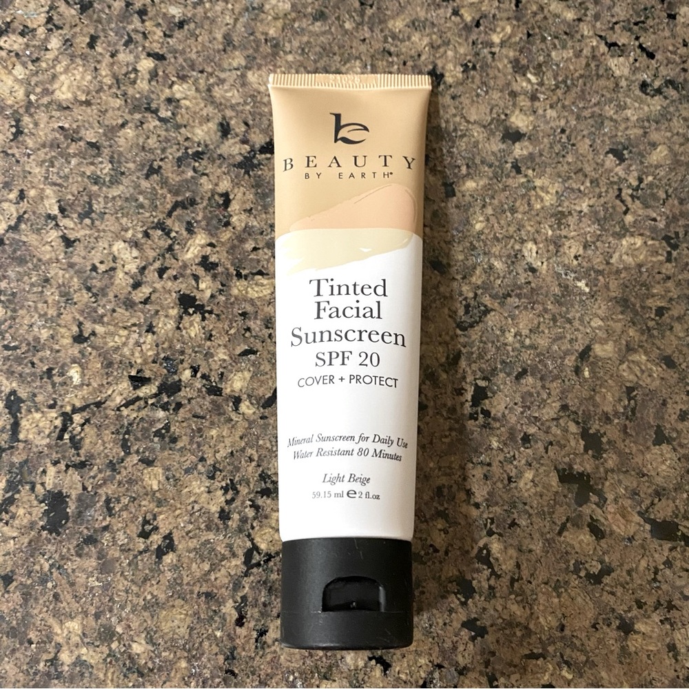 Beauty by Earth Tinted Sunscreen Light Beige New in box Unopened Unused